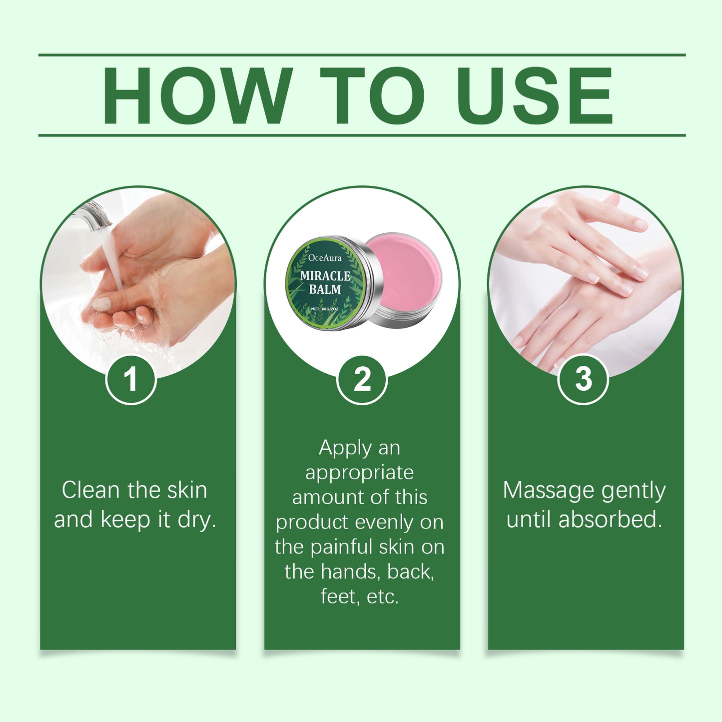 OceAura Herbal Joint Care Cream