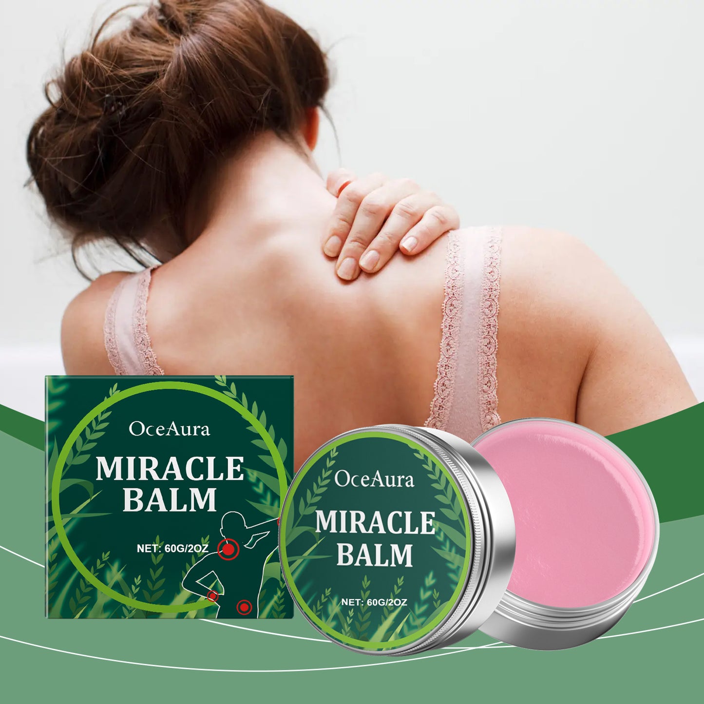 OceAura Herbal Joint Care Cream