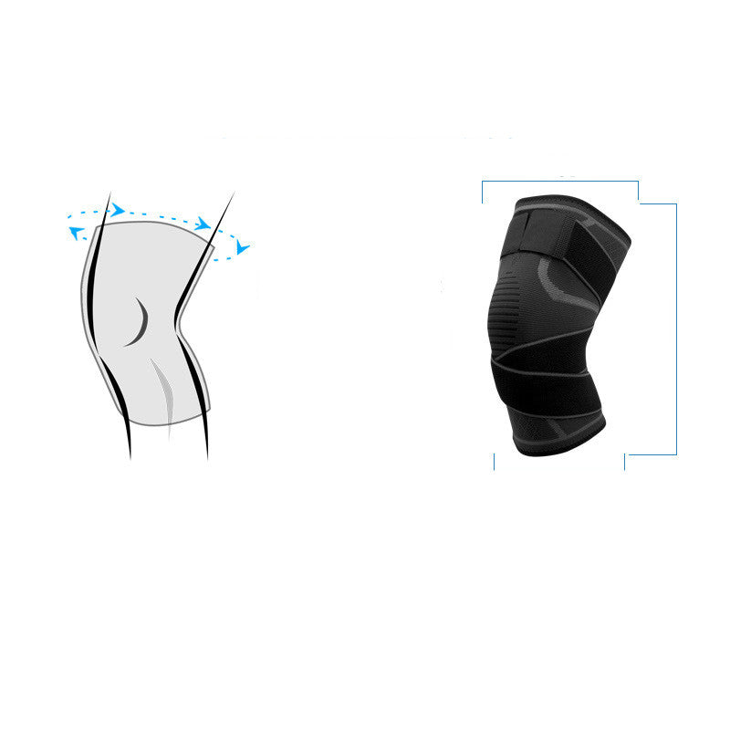 Sports Compression Cross Strap Knee Pad