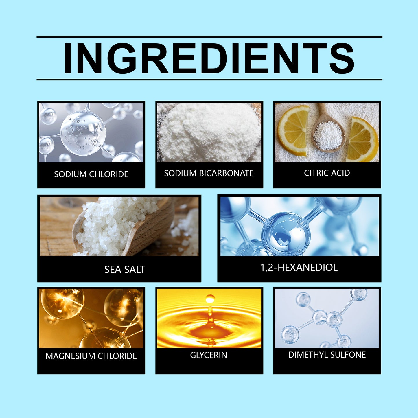 OceAura Magnesium Bath Salt Sheets